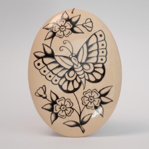 Pollyhock ozdoba ceramiczna #4